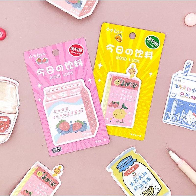 Sticky Note Korean Milk 5