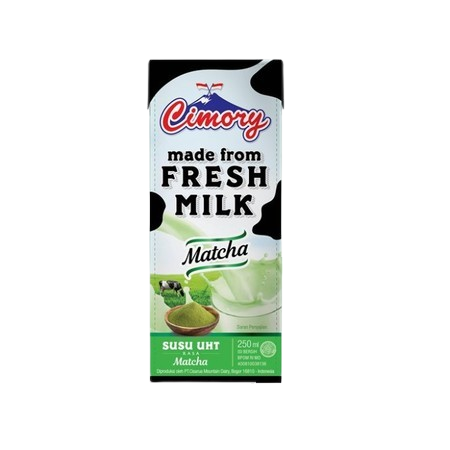 Cimory Fresh Milk UHT Matcha 250 ml