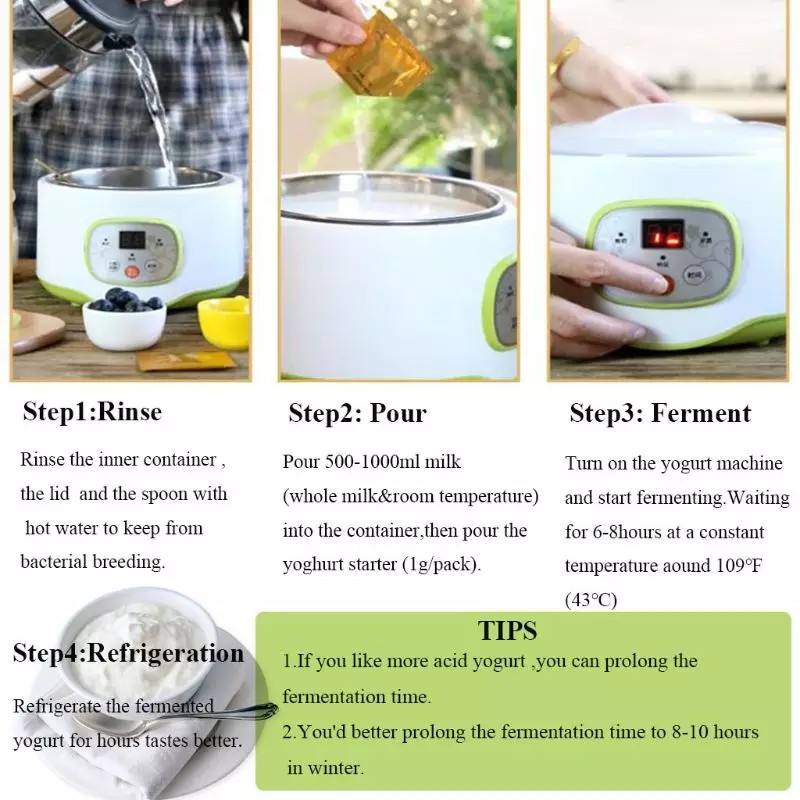 Chuanxiu Yogurt Starter Origin Denmark - Lactobacillus