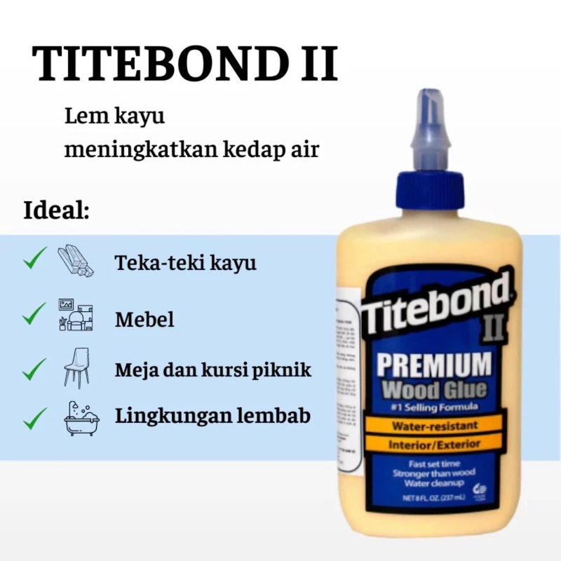 Titebond II Premium Wood Glue 4
