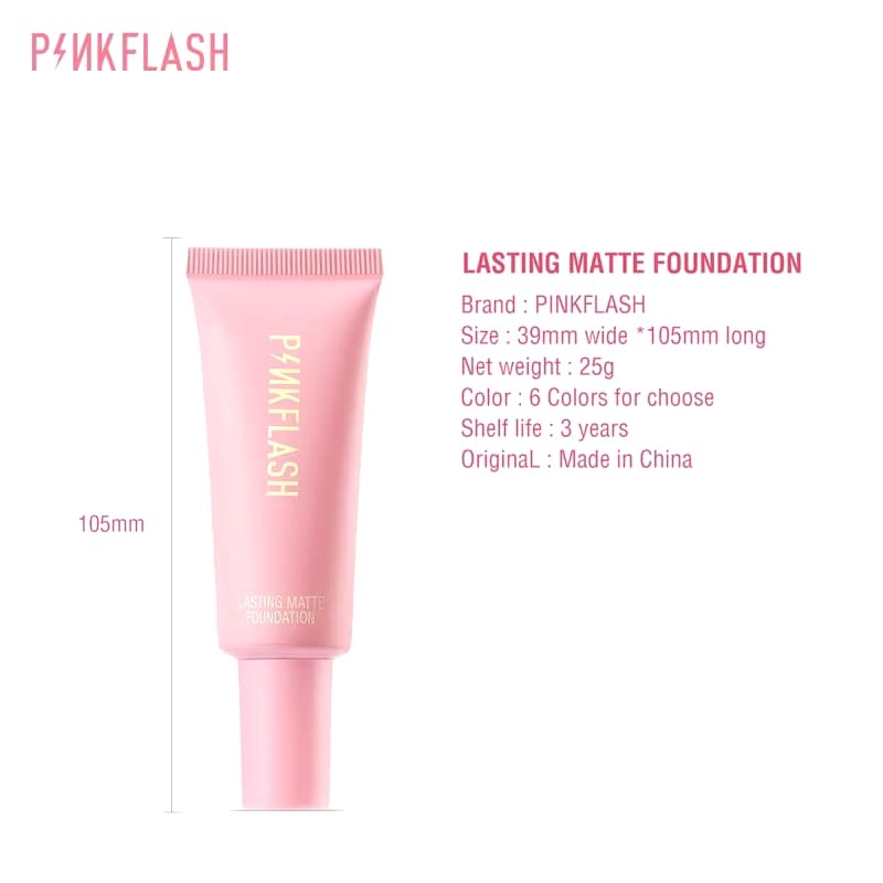 OhMySelf Lasting Matte Foundation 04 Medium Peach 5