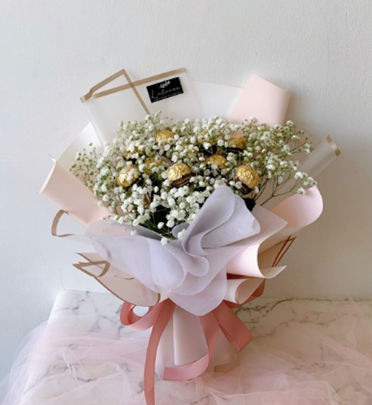 Buket Wisuda Coklat Ferero 2