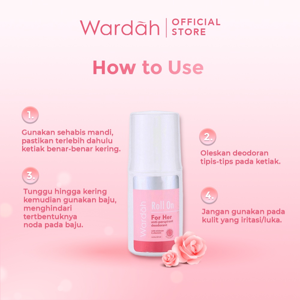 Wardah Roll On For Her