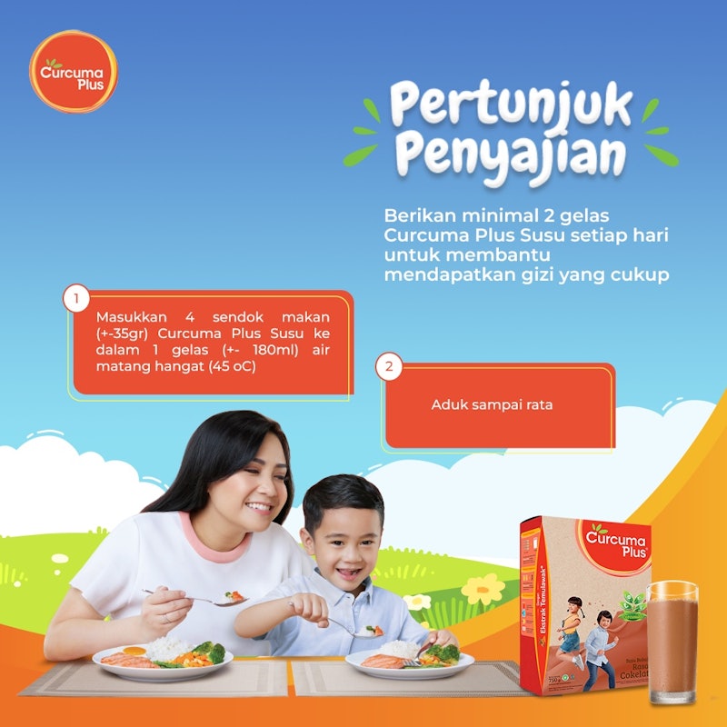 Curcuma Plus Milk Cokelat 3