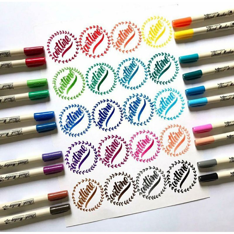 Artline Supreme Brush Marker EPF-F