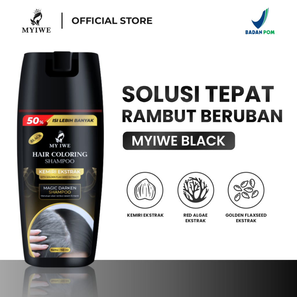 Aestika Marwa Indonesia Myiwe Hair Coloring Shampoo