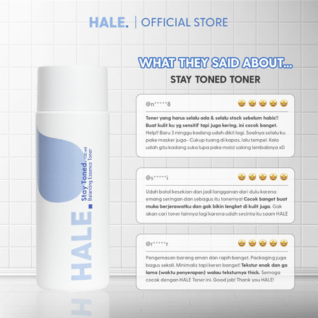 HALE Stay Toned. Balancing Essence Toner