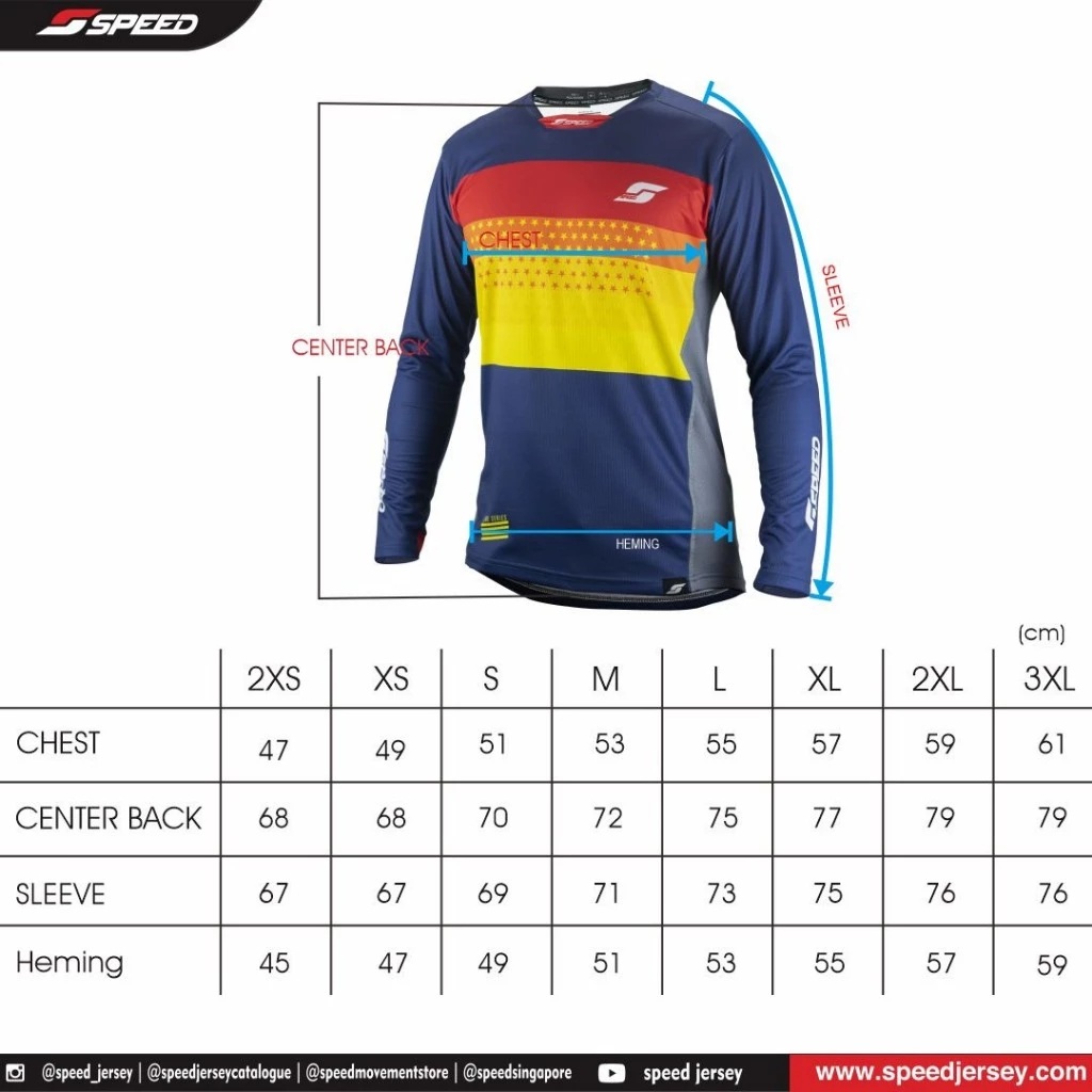 SPEED Jersey MTB Pastel  B 3