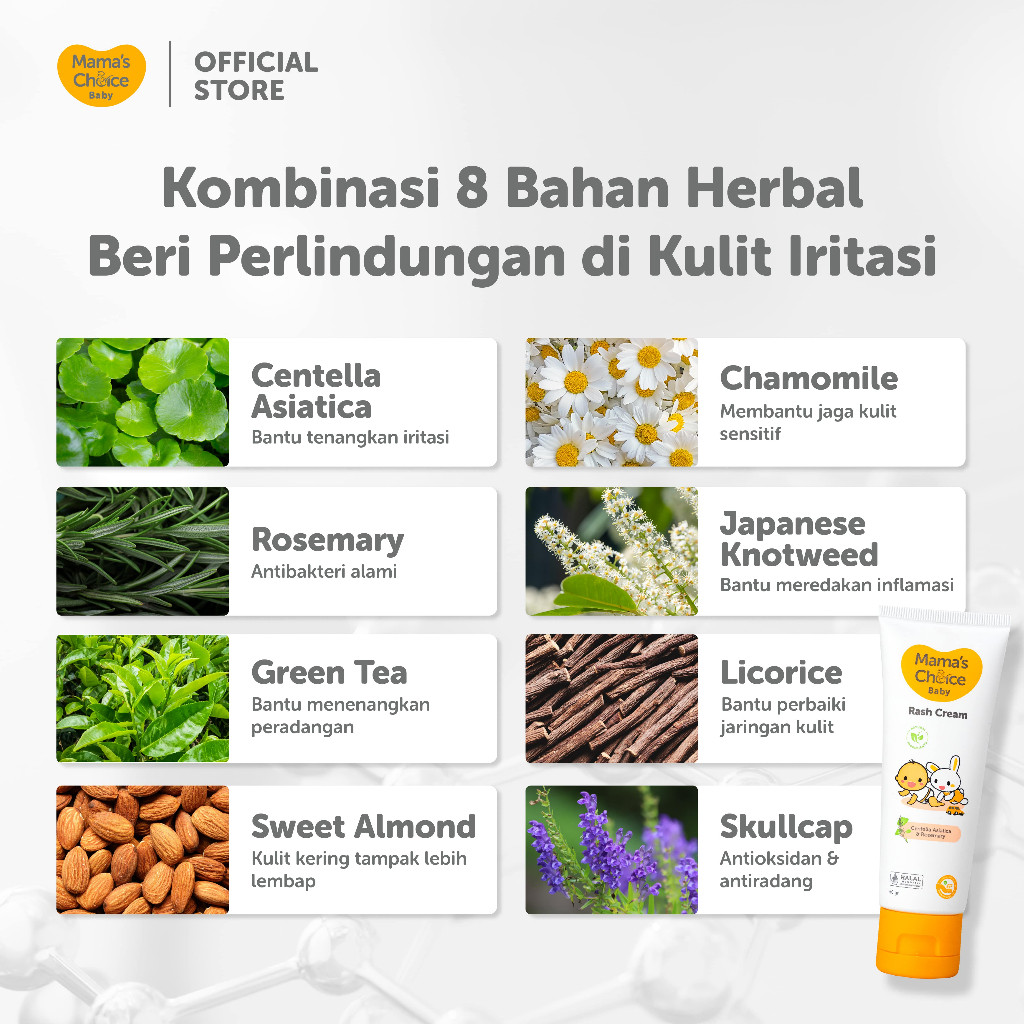 Mamac Distribusi Indo Mama’s Choice Baby Rash Cream