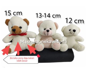 Piala Wisuda Teddy Bear 25 cm 4