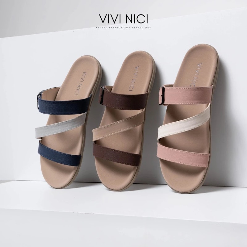 VIVI NICI Casey Sandal Wanita Teplek 4
