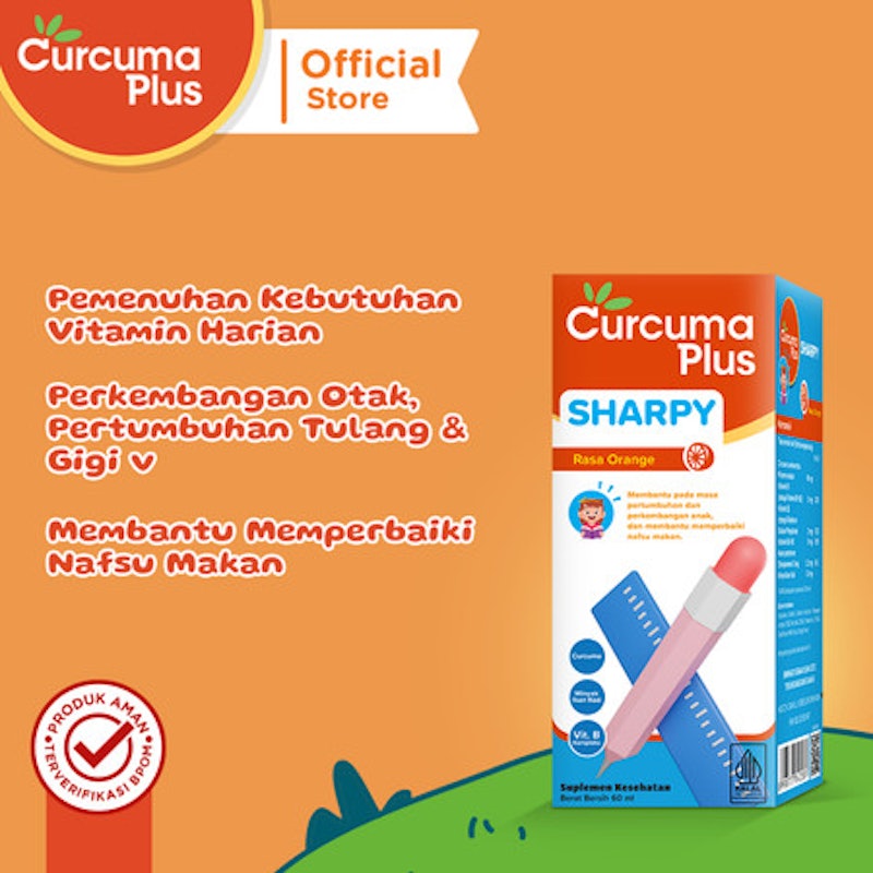 Curcuma Plus Sharpy Rasa Jeruk 4
