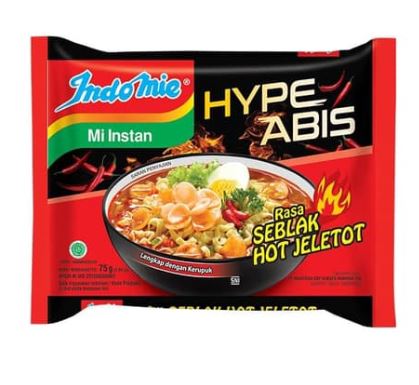 Indomie Rasa Seblak Hot Jeletot