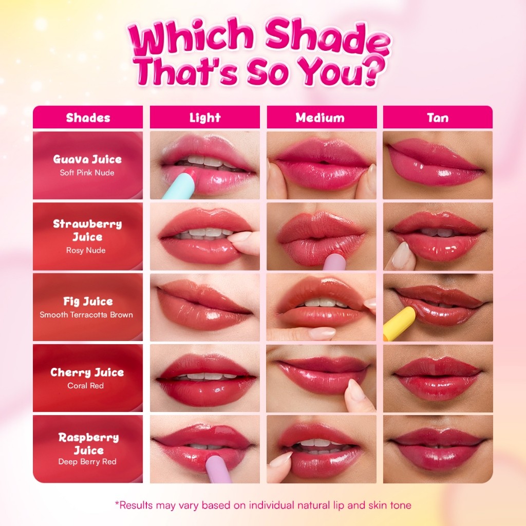 Glowsophy Color Crush Juicy Tinted Lip Balm Guava Juice