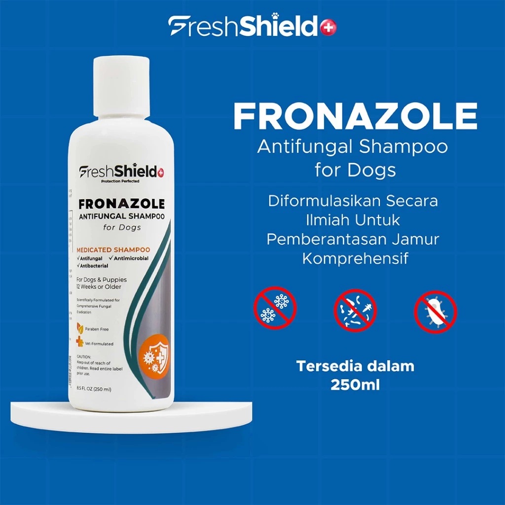 Fresh Shield+ Fronazole Antifungal Medicated Shampoo
