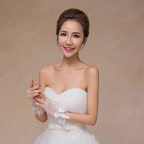 Sarung Tangan Pengantin Renda  5