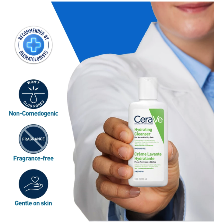 L’Oréal CeraVe Hydrating Facial Cleanser