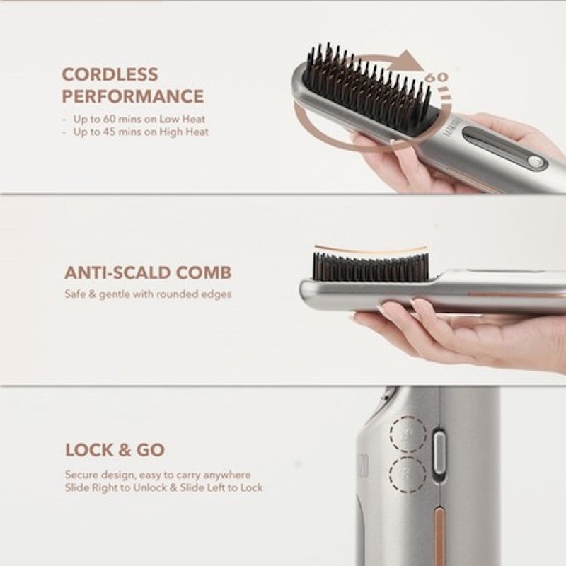 Asters Mova Hair Straightening Brush 5