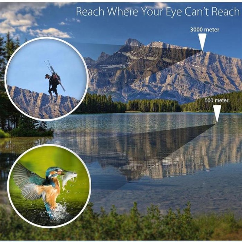 Teropong Binocular Outdoor Magnification 60x60 10000M 2