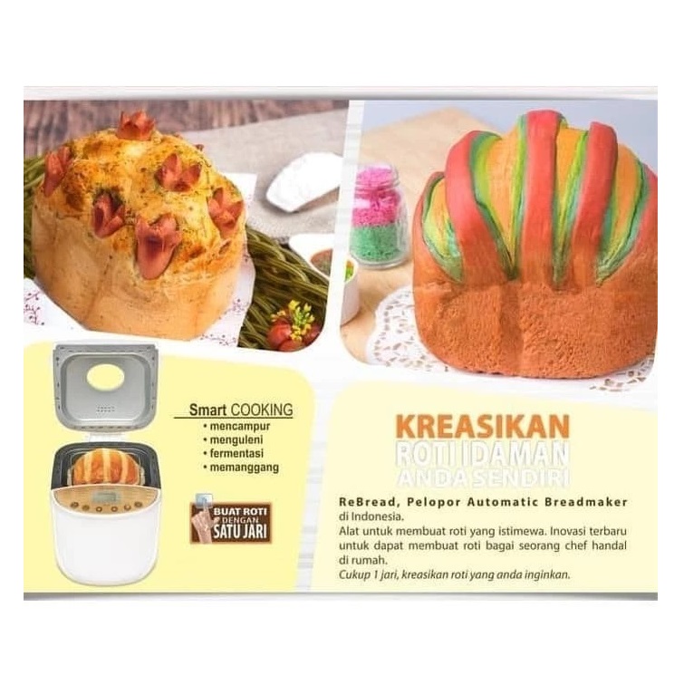 Readboy Indonesia ReBread Bread Maker  E10/RB350 