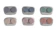 COOLBAR Travel Kit Mini Cute Pastel Transparent Softlens Case 1