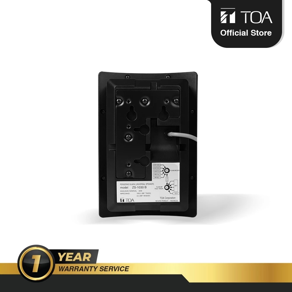 TOA GALVA Prima Karya TOA Universal Speaker  ZS-1030B/W