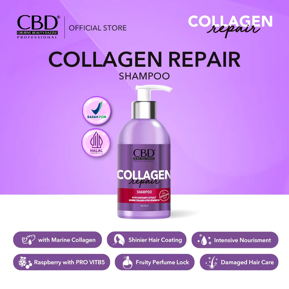 Victoria Care Indonesia CBD Professional  Collagen Repair Shampoo 