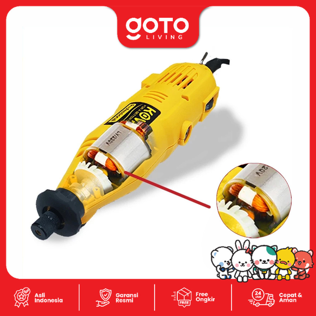 Pilar Niaga Makmur Goto Living Kova Mini Grinder Professional X-40