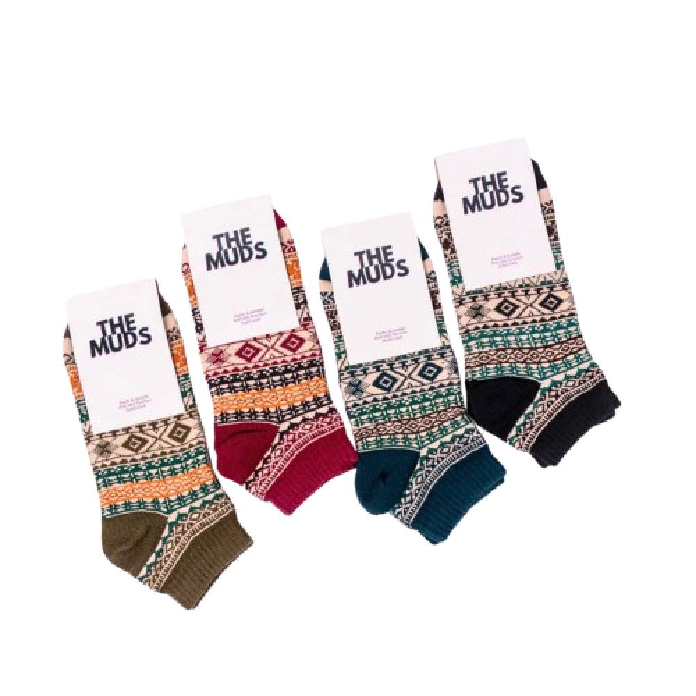 THE MUDS Lowcut Tribal Series Socks