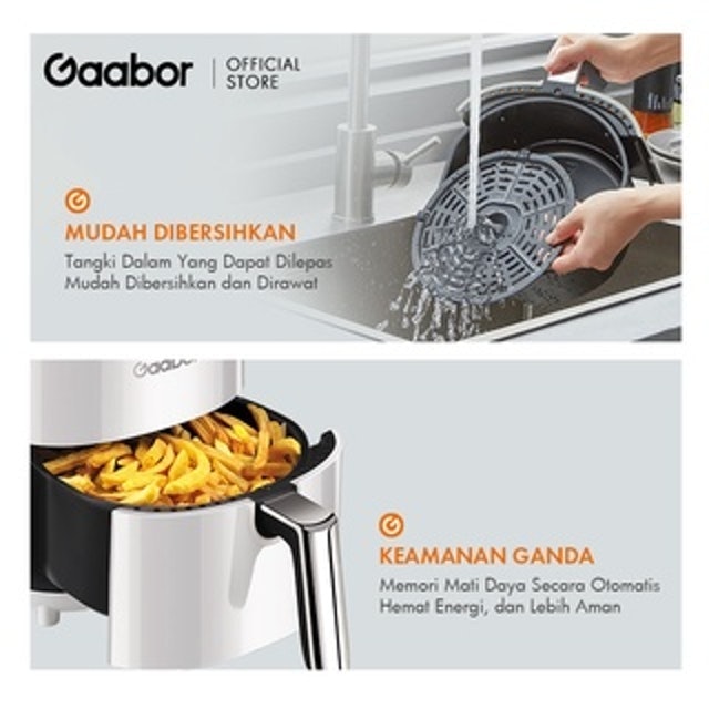 Gaabor Official Airfryer 4 Liter GA-M4A