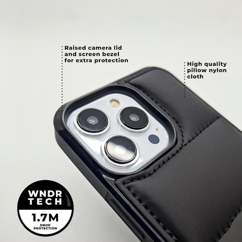 Wandercase Puffer iPhone Case Pine Green 2