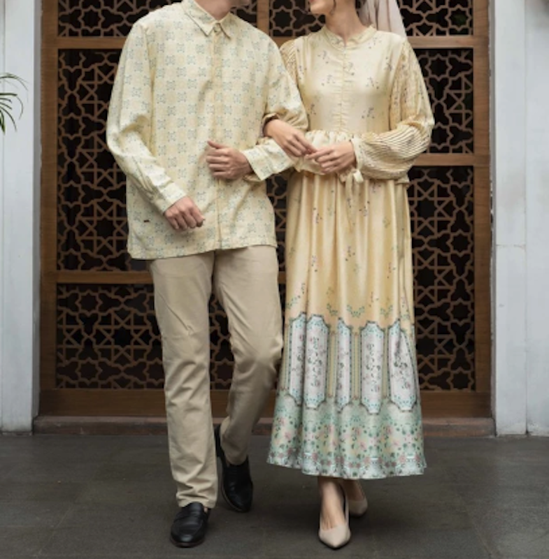 Mayoutfit Summer Bloom Sarimbit Lebaran Butter Series 3