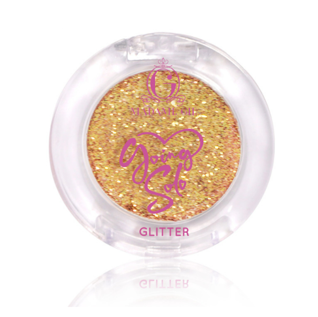 Going Solo Glittery Pressed Eyeshadow