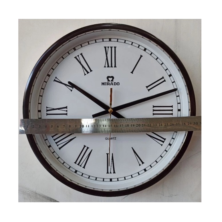 Mirado Abadi Corporation Mirado Jam Dinding Aesthetic Romawi 8831