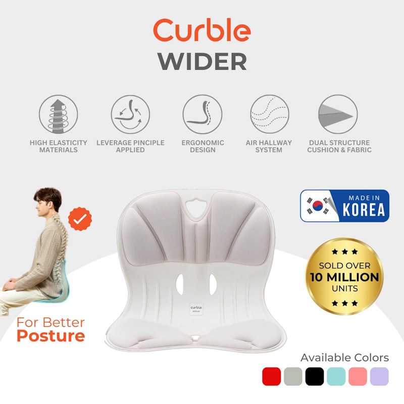 Curble Posture Chair Wider 4