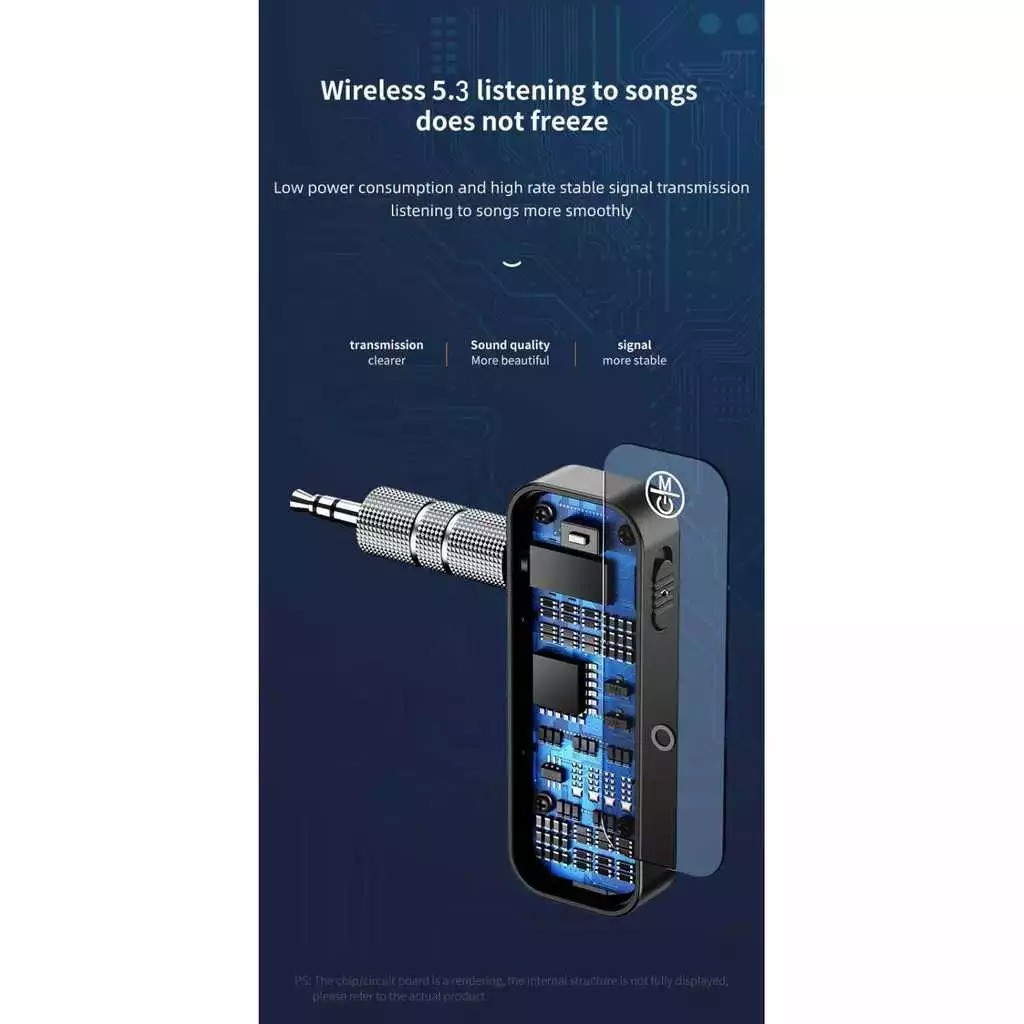 ROBOTSKY Bluetooth Audio Receiver Transmitter Adapter 2 in 1 C28
