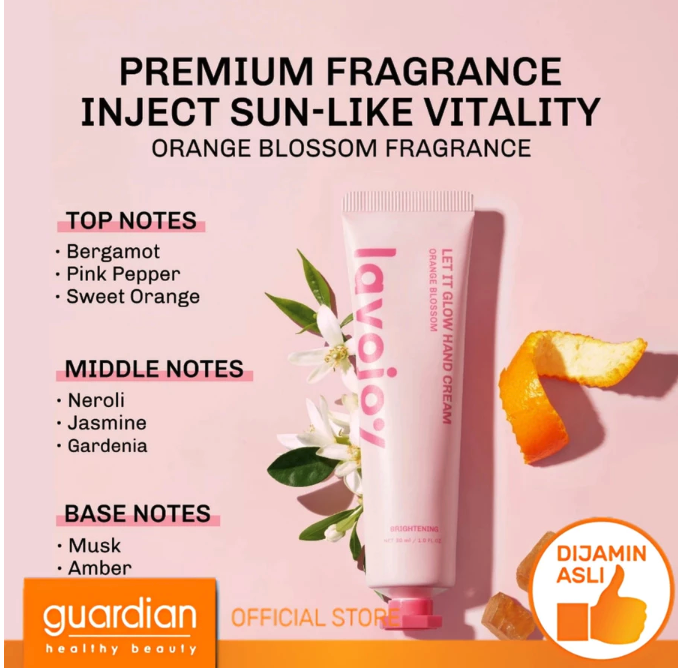 Let It Glow Orange Blossom Hand Cream 3