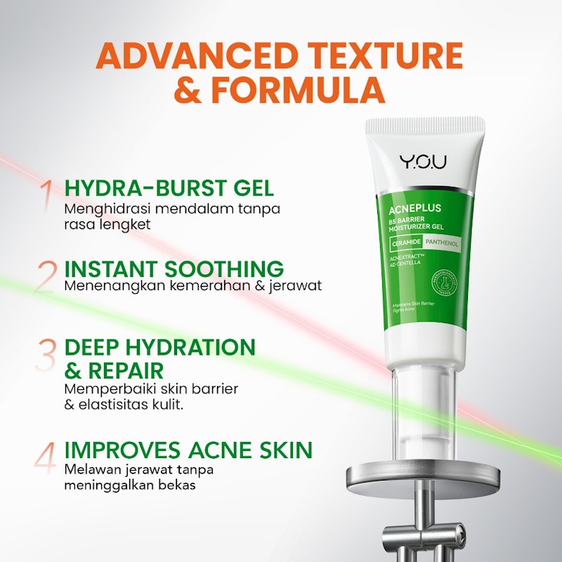 AcnePlus B5 Barrier Moisturizer Gel 3