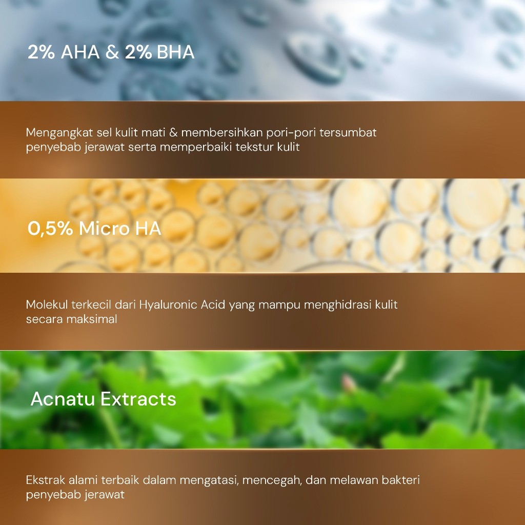 Riza Kreasi Naturalindo BHUMI Resurface Mild Exfoliating Toner 