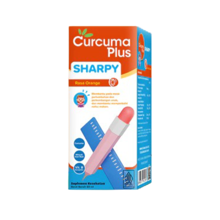 Curcuma Plus Sharpy Rasa Jeruk 1