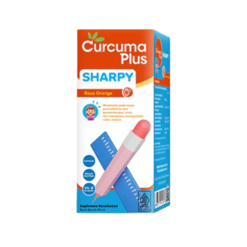 Curcuma Plus Sharpy Rasa Jeruk 1