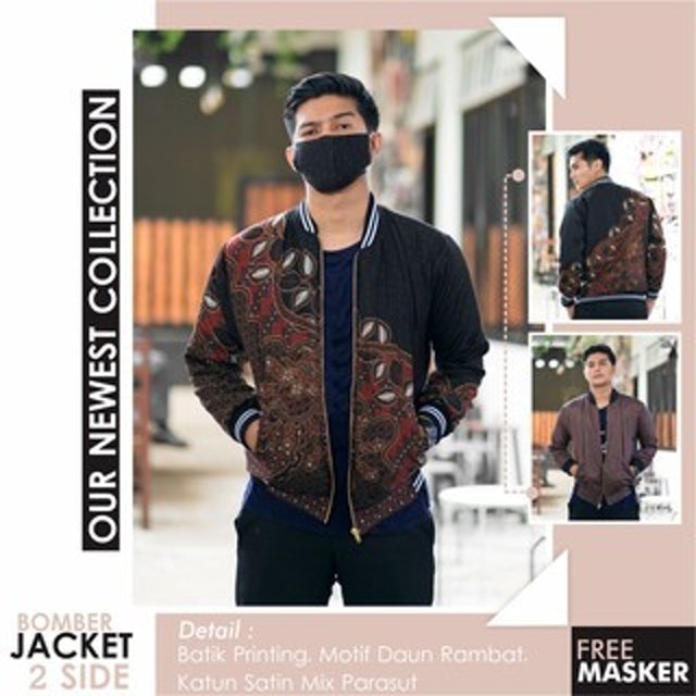 Jaket Pria Batik Bolak Balik Exclusive 5