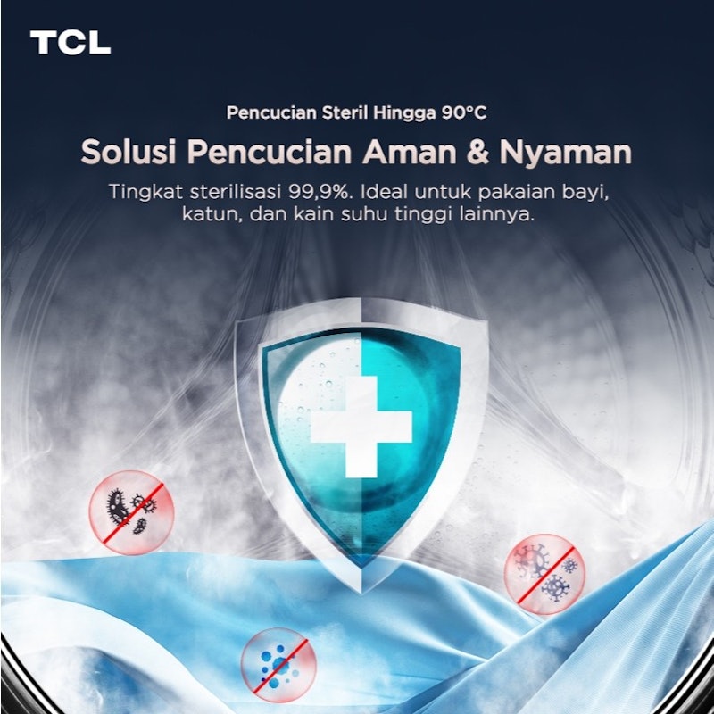 TCL P11 Front Loading Washing 9 kg TWF95-P11DG