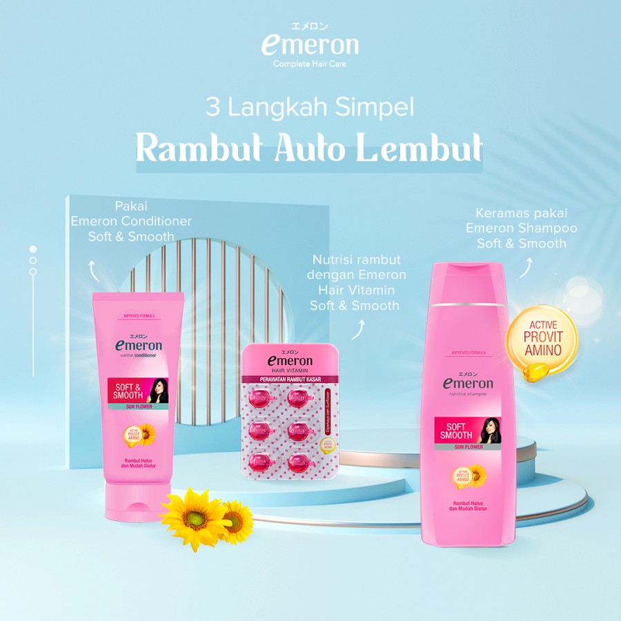 Sayap Mas Utama Emeron Shampoo Soft & Smooth