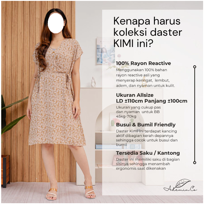 Ademin Co Ademin.Co KIMI Midi Dress