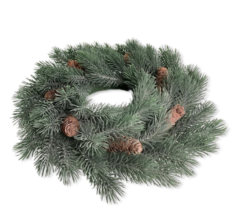 Scoop Wreath Natal 30cm 3