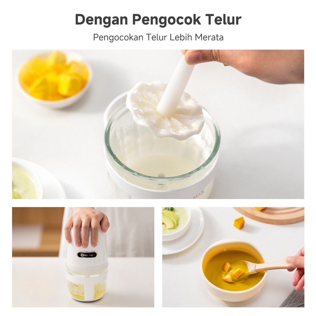 Yaoyao Indonesia Info Tech Simplus Blender Penghalus Multifungsi BZF03