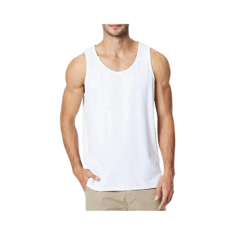 Swan Kaos Singlet Pria Type Premium Putih 1