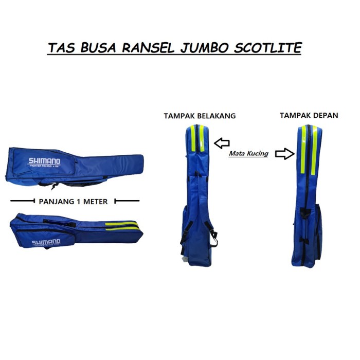 Tas Pancing Ransel Jumbo Scotlite 3