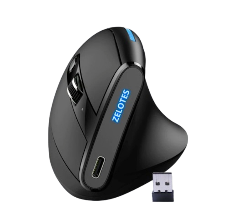 Zelotes Vertical Optical Mouse 1